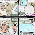 Noah is seeking attention but Agnes is determined to ignore him no matter what.