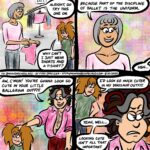 Noah quickly changes his arguments when Ursula thinks of a cuter outfit option.