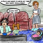 The Thorsens are divided on the subject of New Year’s resolutions.