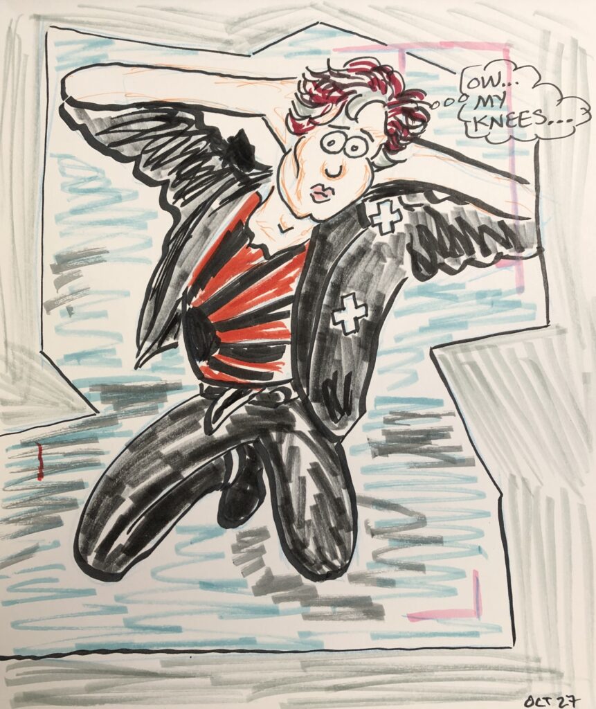 Happy birthday to Simon Le Bon of Duran Duran… naturally, Noah celebrates with a little vintage Simon cosplay.