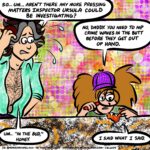 A nervous Noah tries to derail Inspector Ursula’s Case of the Peanut Butter Cup Thief.