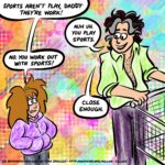 Noah and Ursula argue sports semantics.