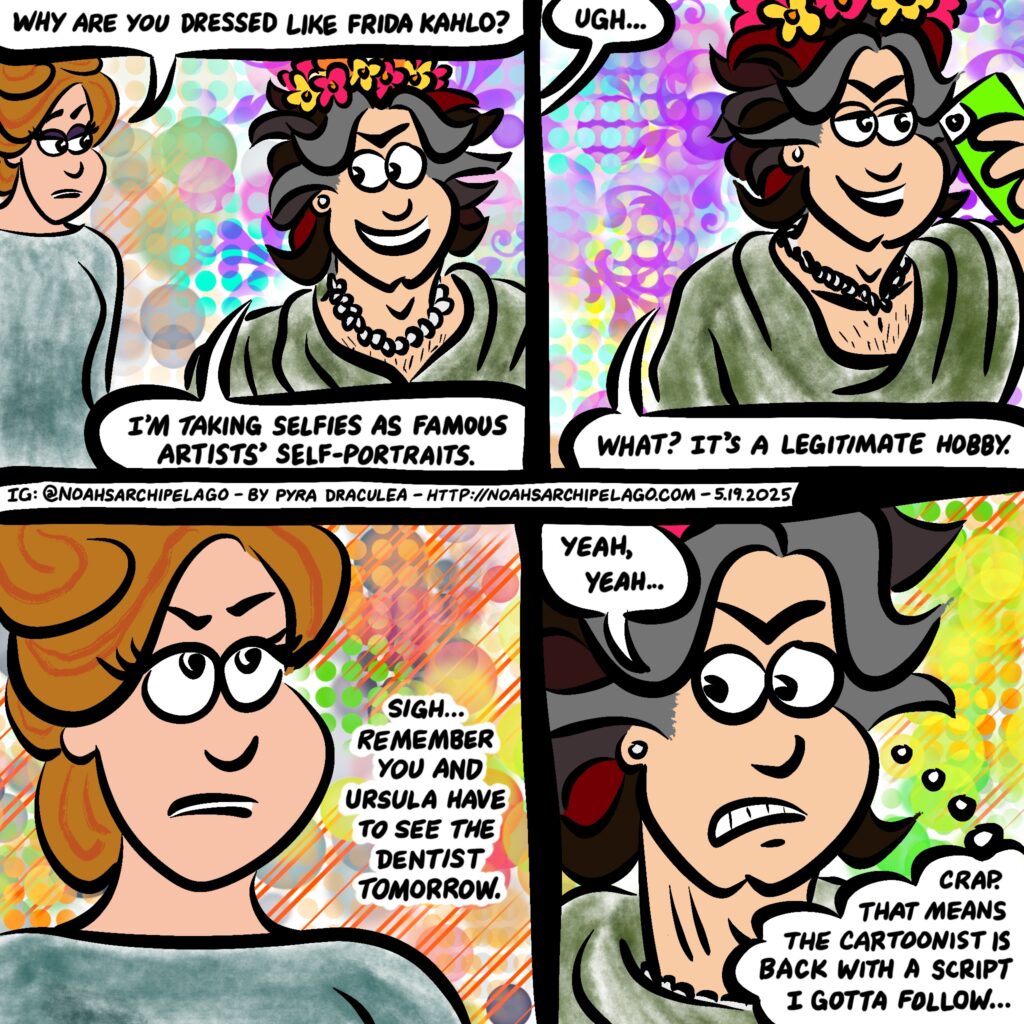 Noah's week of having too much free time on his hands comes to an end.