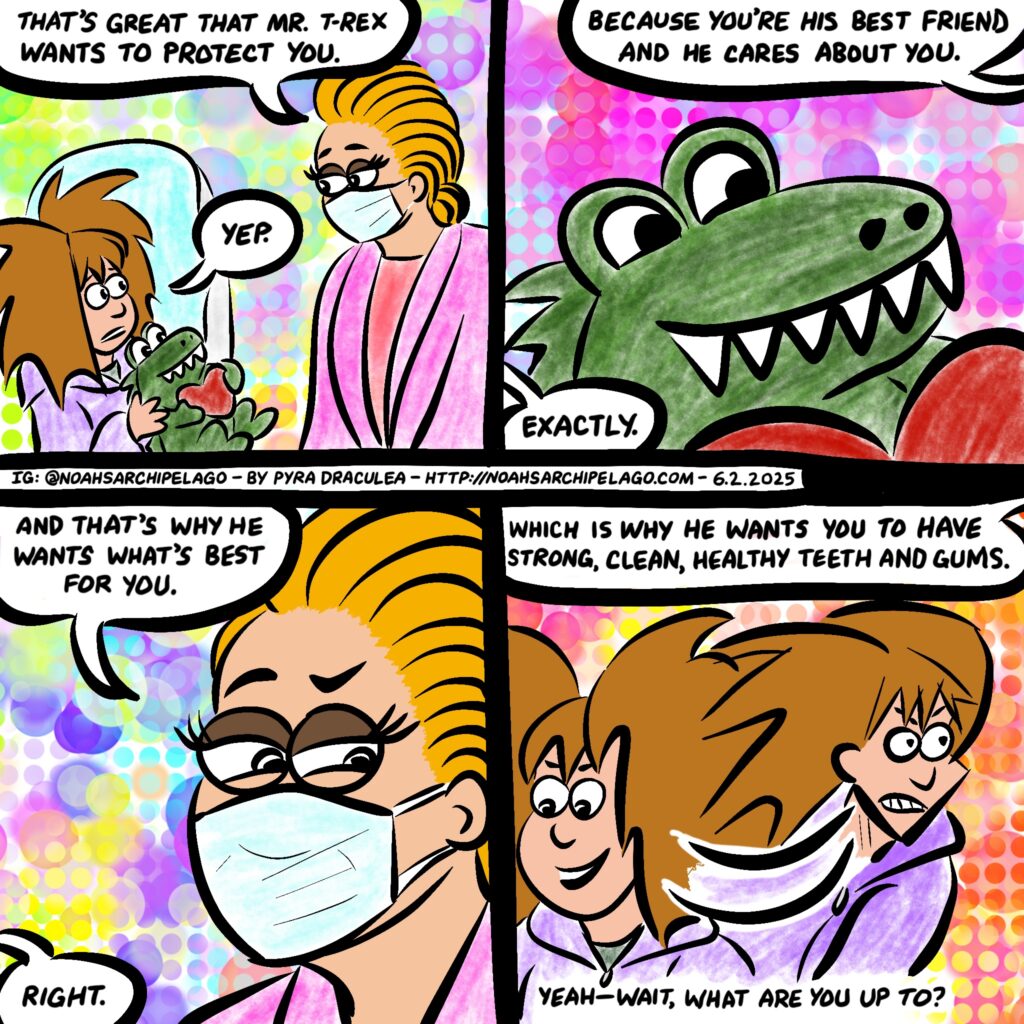 Dr. Joyce uses psychology on Ursula and it almost works.