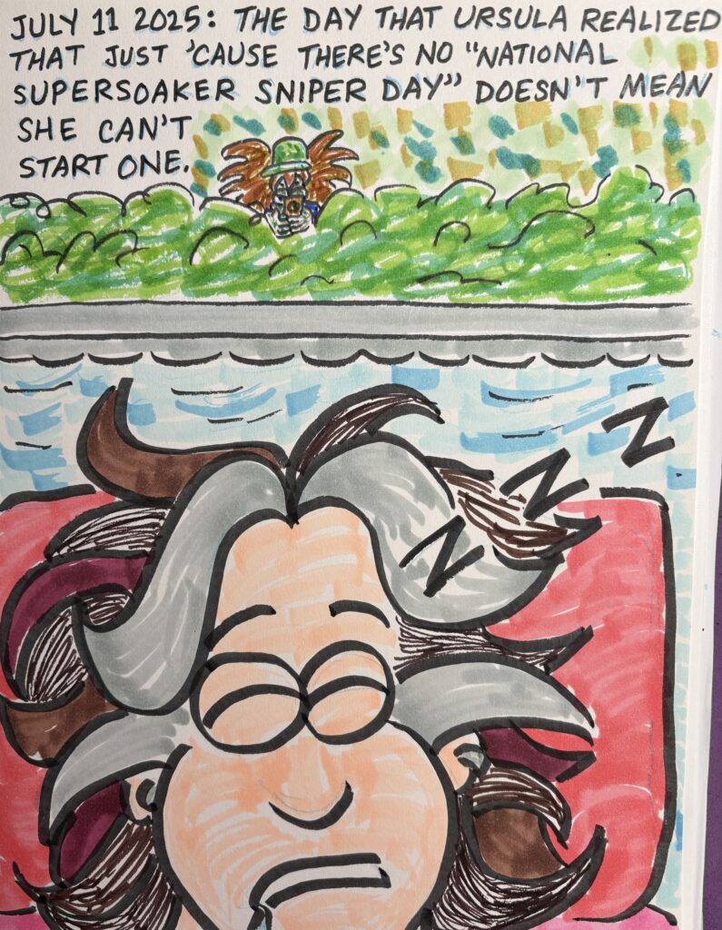 Ursula starts her own national observance day.