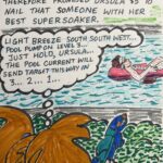 Quick sketch: Noah is about to experience the consequences of his sloth.